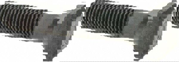 Steel T-Slot Bolt: M12 x 1.75, 45 mm Thread Length, 12 mm Slot Width, Black Finish